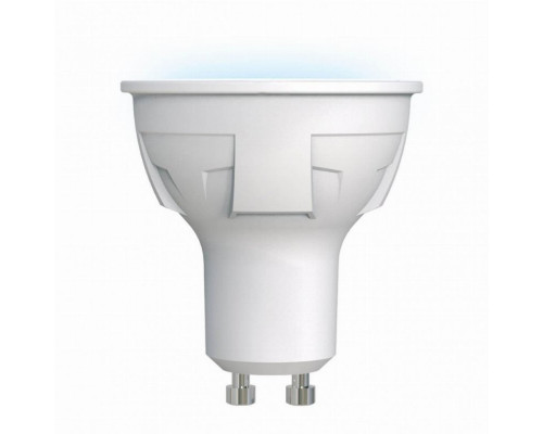 Светодиодная лампа GU10 6W 4000K (белый) Uniel LED-JCDR 6W-NW-GU10-FR PLP01WH (UL-00002421)