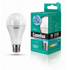 Светодиодная лампа E27 15W 4500K (белый) A60 Camelion LED15-A60/845/E27 (12186)