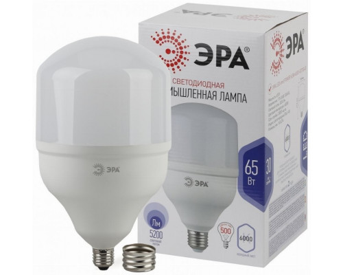 Светодиодная лампа E27/E40 65W 6500К (холодный) Эра LED POWER T160-65W-6500-E27/E40 (Б0027924)