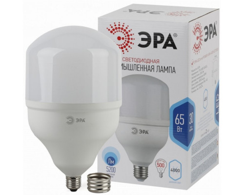 Светодиодная лампа E27(Е40) 65W 4000К (белый) Эра LED POWER T160-65W-4000-E27/E40 (Б0027923)