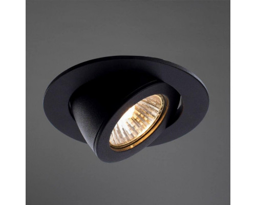 Встраиваемый светильник Arte Lamp Accento A4009PL-1BK