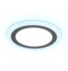 Встраиваемый точечный светильник с подсветкой Ambrella light Downlight DCR360