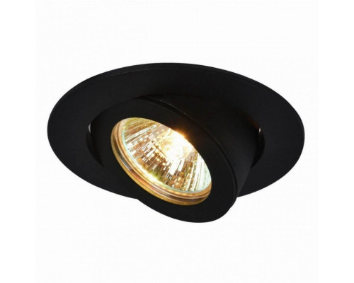 Встраиваемый светильник Arte Lamp Accento A4009PL-1BK