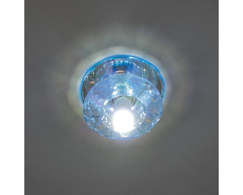 Встраиваемый светильник с LED подсветкой Fametto Luciole DLS-L117 G9 GLASSY-RAINBOW (10744)