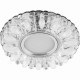 Светильник встраиваемый с белой LED подсветкой Feron CD914 потолочный MR16 G5.3 прозрачный-матовый 29535