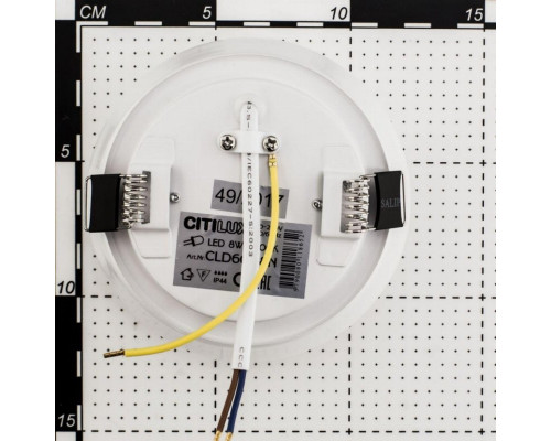 Встраиваемый светодиодный светильник Citilux Дельта CLD6008W