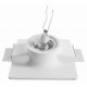 Встраиваемый светильник Arte Lamp Invisible A9410PL-1WH