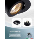 Встраиваемый светильник Arte Lamp Accento A4009PL-1BK