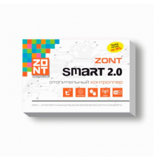 Отопительный GSM / Wi-Fi контроллер ZONT SMART 2.0 на стену и DIN-рейку