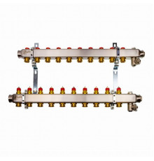 Комплект коллекторов Danfoss SSM-10 для 10 контуров