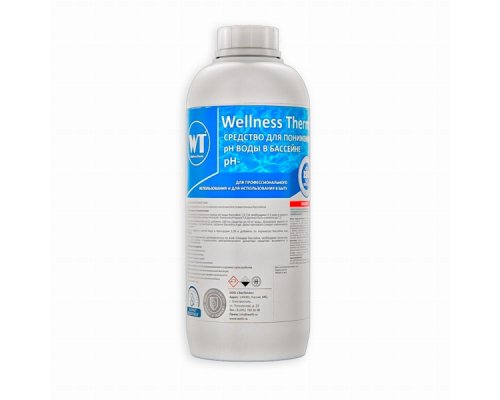 Средство Wellness Therm для понижения PH воды в бассейне (PH -) 1 л.