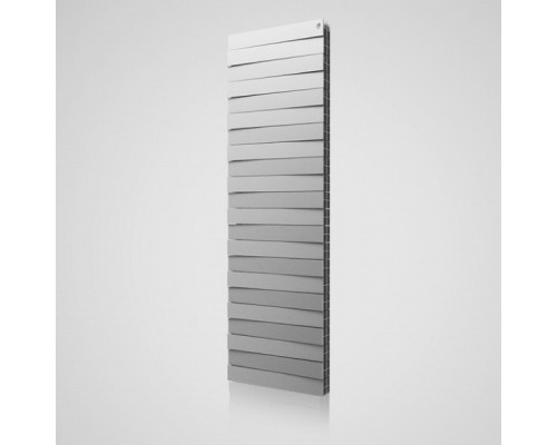 Биметаллический радиатор Royal Thermo PianoForte TOWER, Silver Satin, количество секций 22