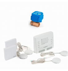 Беспроводной комплект защиты от протечек воды БАСТИОН AquaBast Коттедж 1”-RF