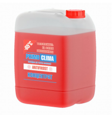 Теплоноситель Primoclima Antifrost концентрат (Этиленгликоль) -65C 10 кг канистра (цвет красный)