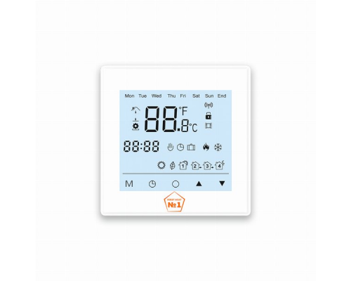 Терморегулятор Тёплый пол № 1 ТС 600 (Thermostat), белый