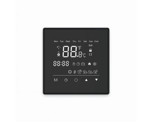 Терморегулятор Тёплый пол № 1 GS element (Thermostat), черный