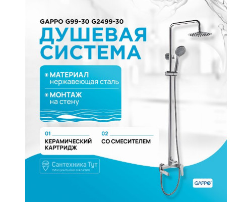 Душевая система Gappo