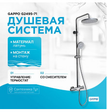 Душевая система Gappo