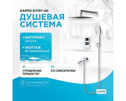 Душевая система Gappo