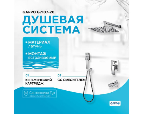 Душевая система Gappo