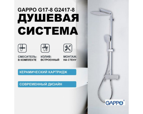 Душевая система Gappo