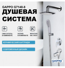 Душевая система Gappo