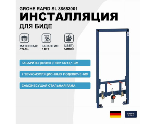 Инсталляция Grohe