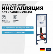 Инсталляция Grohe