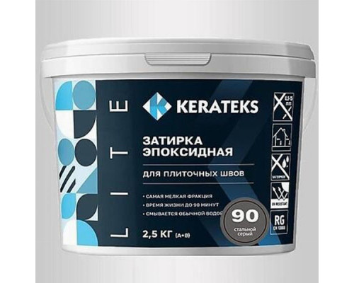 Эпоксидная затирочная смесь Kerateks