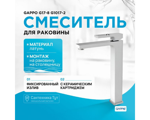 Смеситель для раковины Gappo