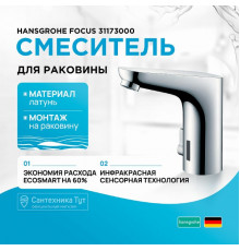 Смеситель для раковины Hansgrohe