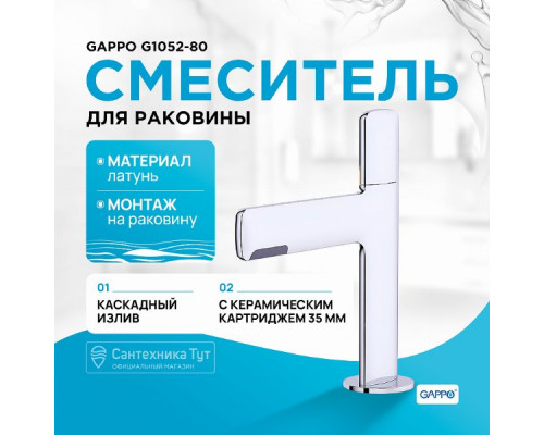 Смеситель для раковины Gappo