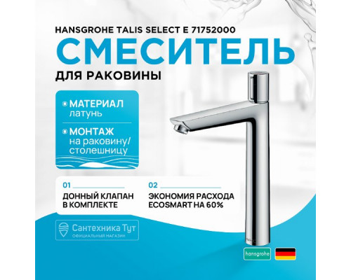 Смеситель для раковины Hansgrohe