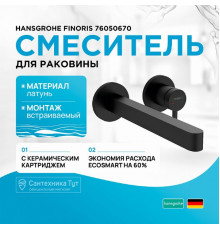 Смеситель для раковины Hansgrohe