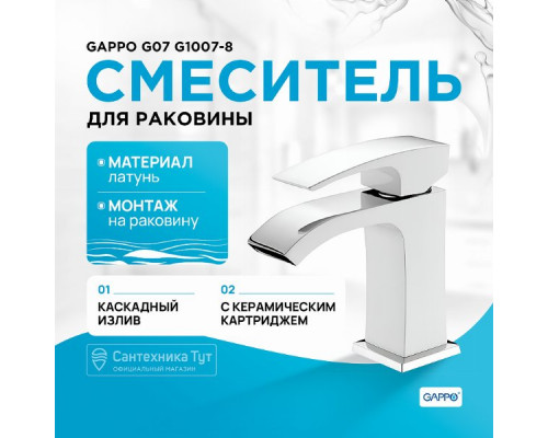 Смеситель для раковины Gappo