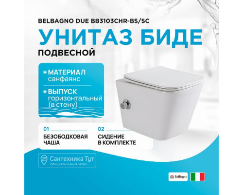 Унитаз биде BelBagno