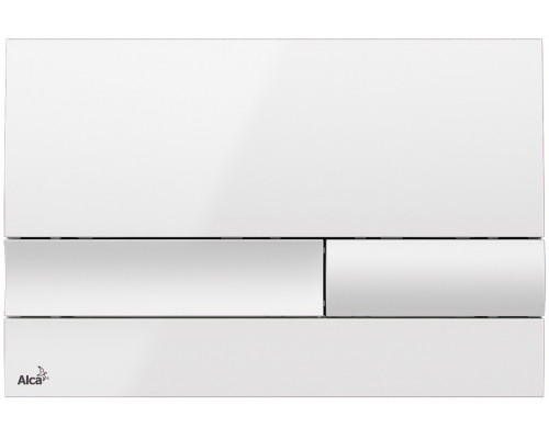 Кнопка смыва AlcaPlast M1730 белая