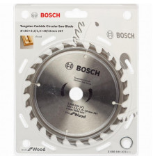 Диск пильный по дереву Bosch ECO 160х20/16мм 24T (373)